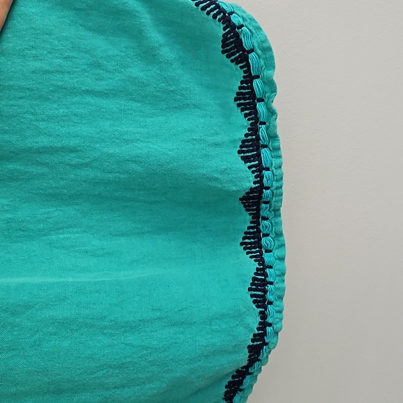 Vineyard Vines Embroidered Linen Shift Dress Small - Picture 6 of 8